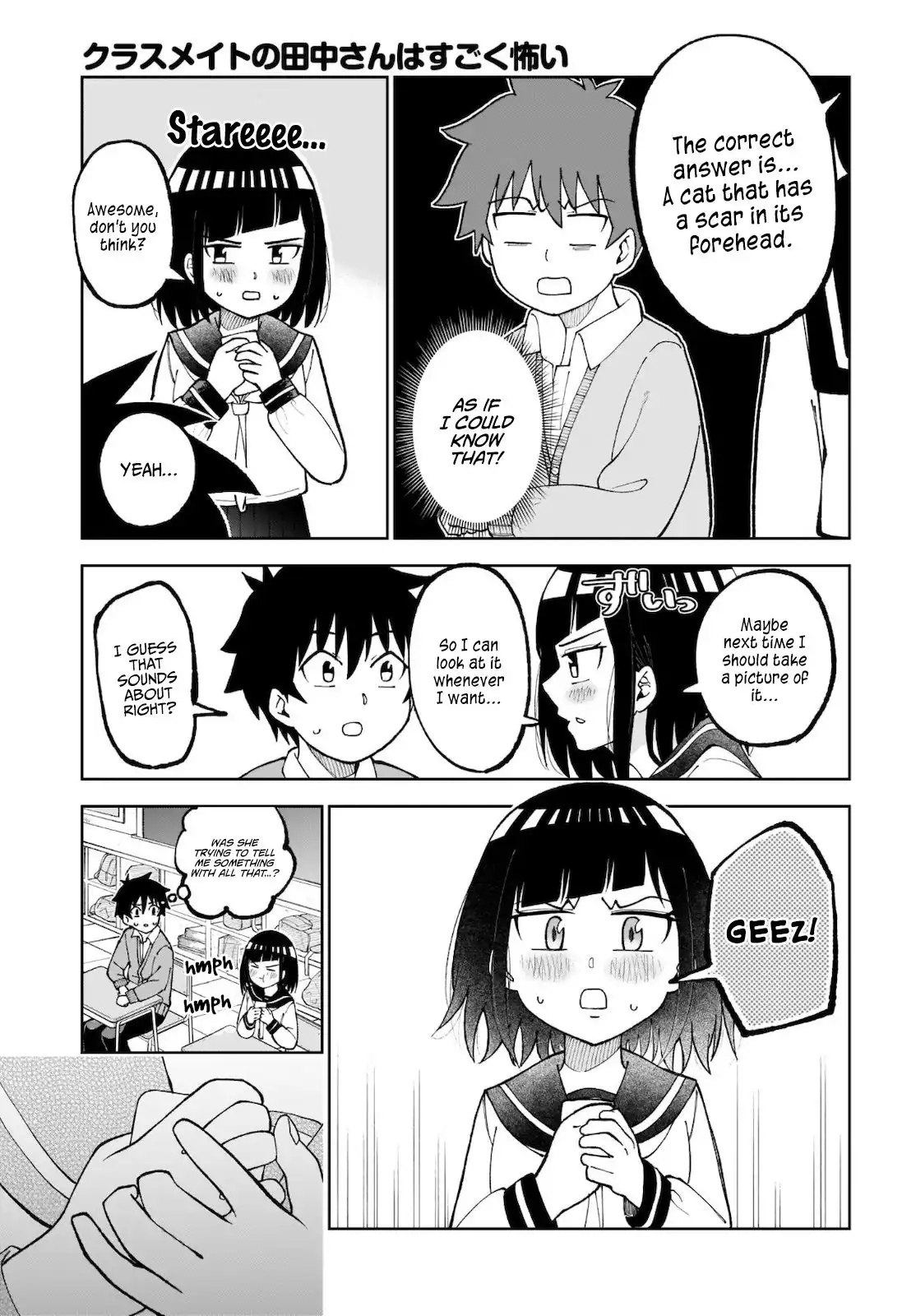 My Classmate Tanaka-san is Super Scary Chapter 28 4